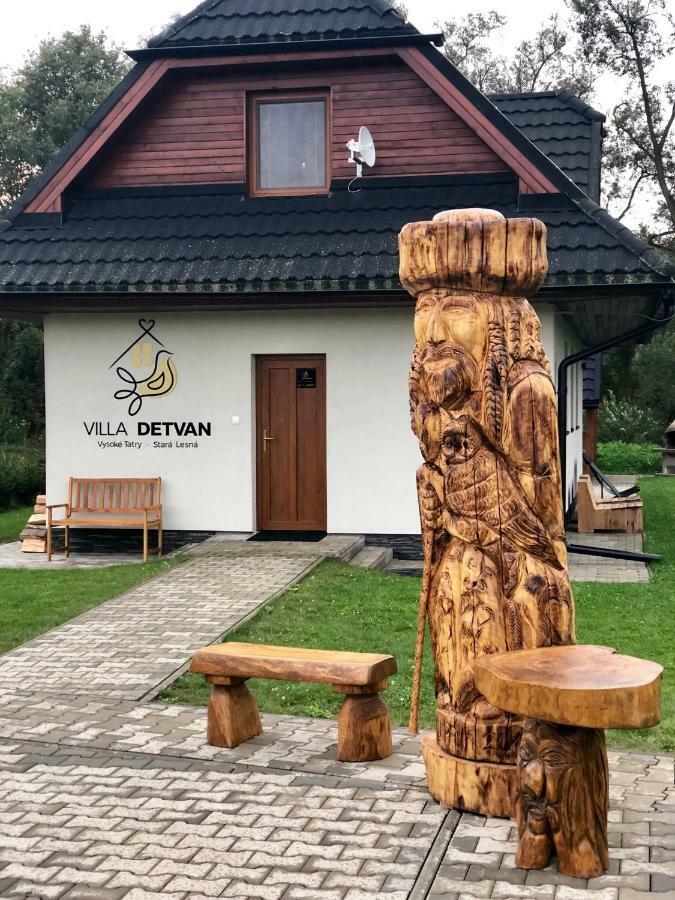 Villa Detvan Stará Lesná Exteriör bild